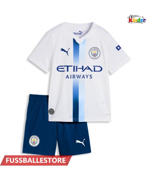 Günstige Manchester City Phil Foden #47 3rd trikot Kinder 2026-27 Kurzarm (+ Kurze Hosen)